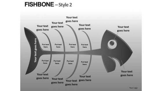 Download Root Cause Analysis Fishbone Diagram PowerPoint Editable Slides