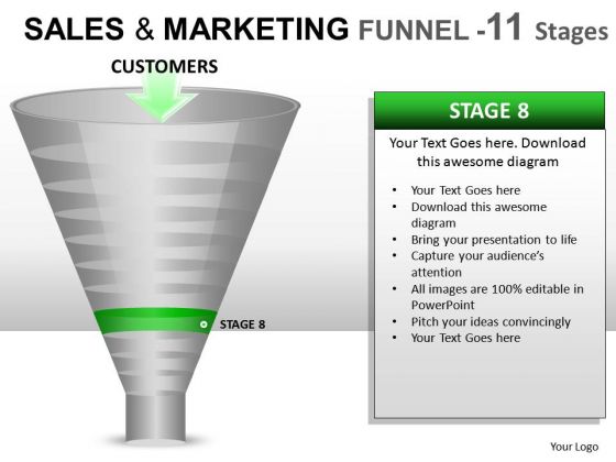 Download Sales Strategy Funnel 11 PowerPoint Slides And Ppt Diagram Templates