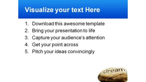 Dream Nature PowerPoint Template 0610