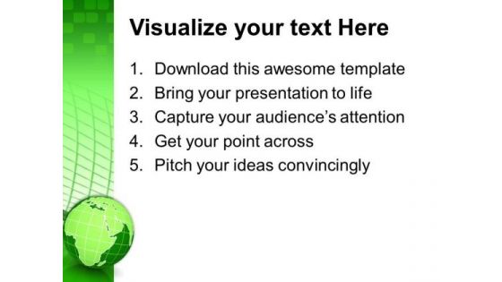 Earth Environment Globe PowerPoint Templates And PowerPoint Themes 0712