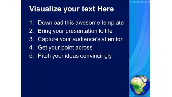 Earth Environment World Geographical PowerPoint Templates And PowerPoint Themes 0812