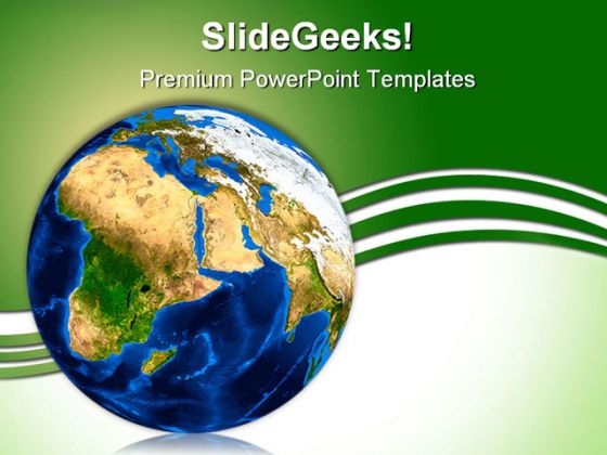 Earth Nature PowerPoint Template 1110