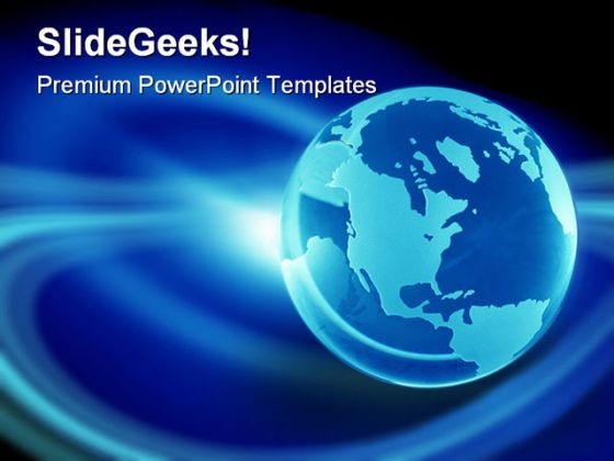 Earth Planet Globe PowerPoint Templates And PowerPoint Backgrounds 0311