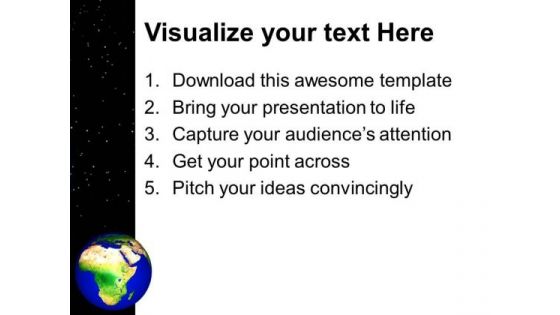 Earth Planet PowerPoint Templates And PowerPoint Themes 1012
