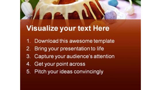 Easter Cake Food PowerPoint Templates And PowerPoint Backgrounds 0211