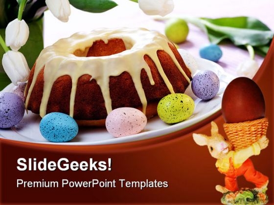 Easter Cake Food PowerPoint Templates And PowerPoint Backgrounds 0211