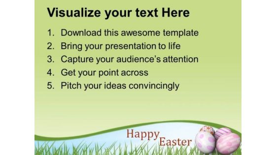 Easter Day Of Religious Services PowerPoint Templates Ppt Backgrounds For Slides 0313
