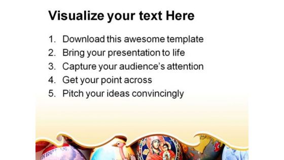 Easter Eggs Festival PowerPoint Templates And PowerPoint Backgrounds 0511