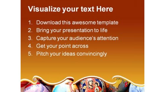 Easter Eggs Festival PowerPoint Templates And PowerPoint Backgrounds 0511