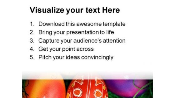Easter Eggs Nature PowerPoint Themes And PowerPoint Slides 0211