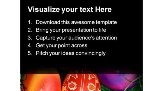 Easter Eggs Nature PowerPoint Themes And PowerPoint Slides 0211