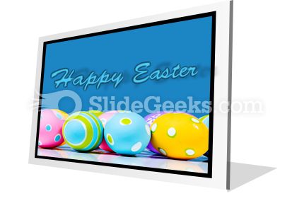 Easter Eggs PowerPoint Icon F