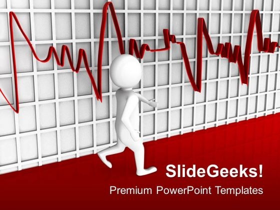 Ecg For Medical Theme PowerPoint Templates Ppt Backgrounds For Slides 0413