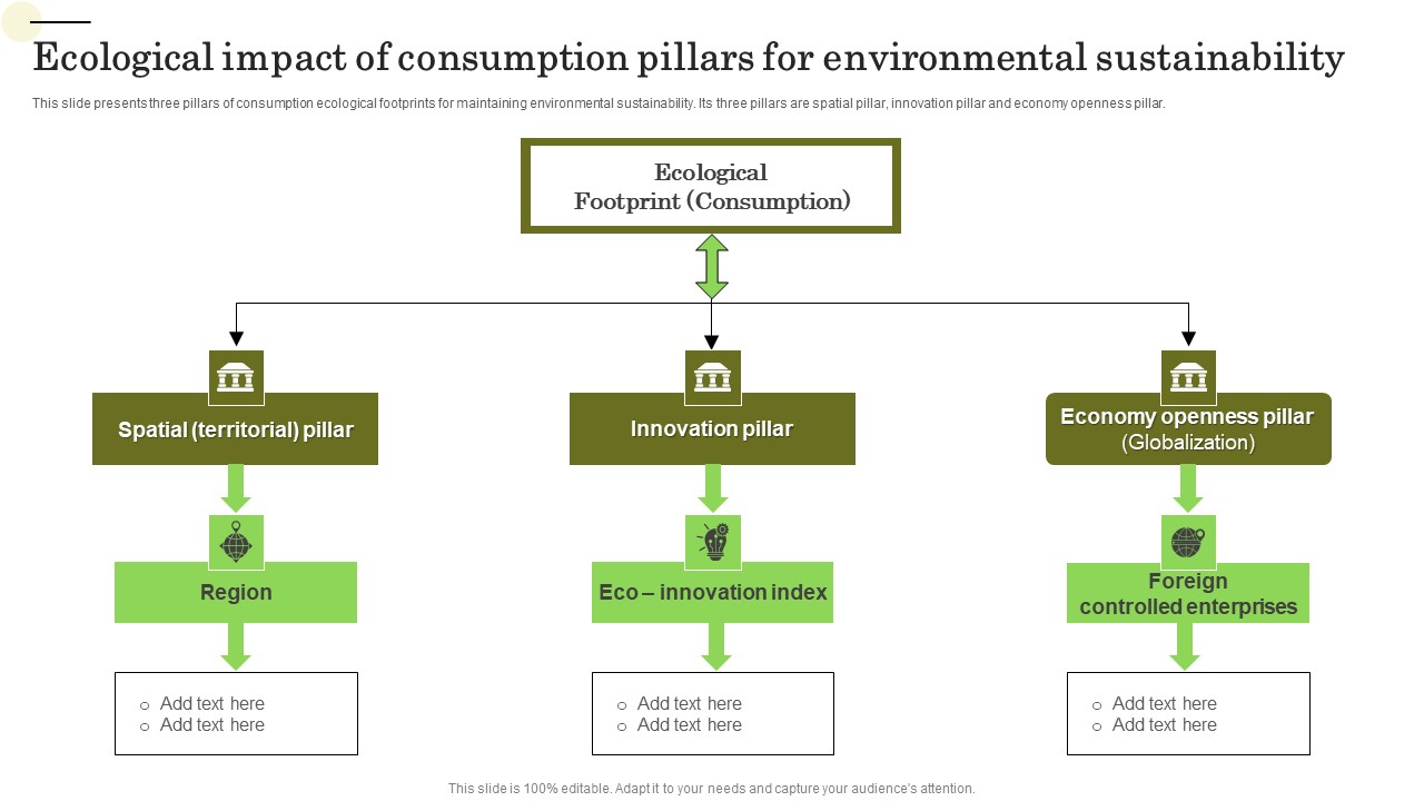 Ecological Impact Of Consumption Pillars For Environmental Sustainability Rules Pdf