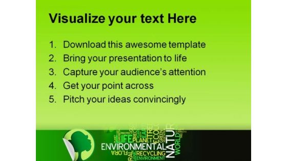 Ecology Environmental Nature PowerPoint Templates And PowerPoint Backgrounds 0211