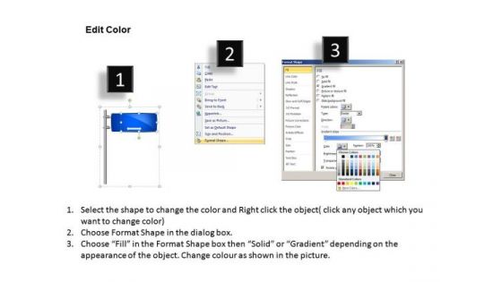 Editable Choices Road Sign PowerPoint Slides And Ppt Diagram Templates