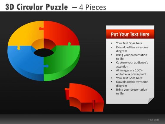 Editable Donut Chart Diagrams And Circle Charts Ppt Slides