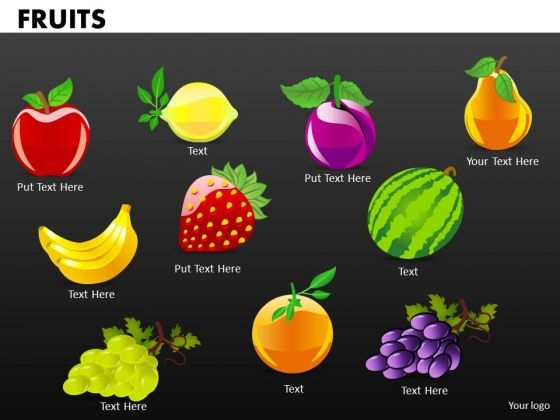 Editable Fruits PowerPoint Templates Fruits Ppt Slides Download