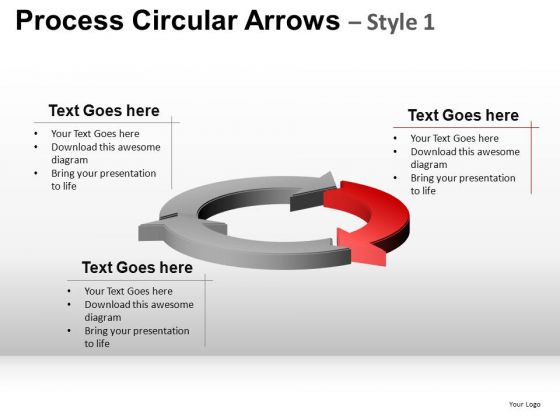 Editable Ppt Slides Round Arrows Process Cycle Diagrams PowerPoint Templates