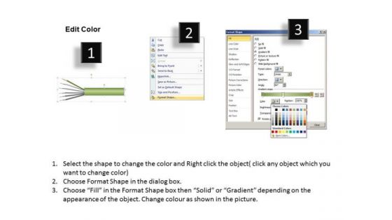 Editable Ppt Templates Wire Connections PowerPoint Slides