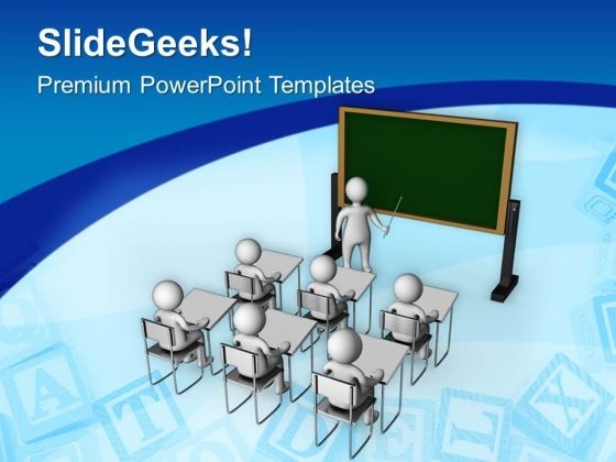 Educate Peoples And Train Them PowerPoint Templates Ppt Backgrounds For Slides 0613