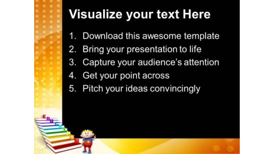 Education On Books Future PowerPoint Templates And PowerPoint Themes 1012