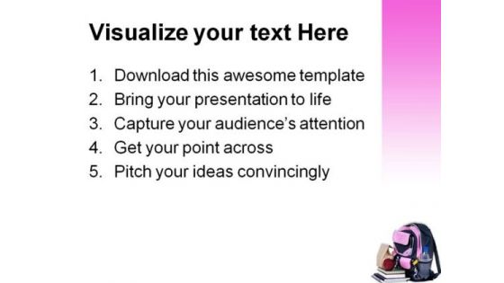 Education Success PowerPoint Template 1110