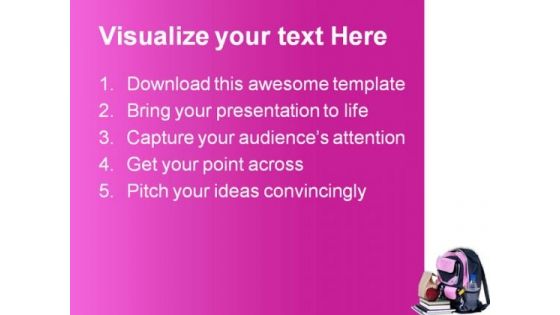 Education Success PowerPoint Template 1110