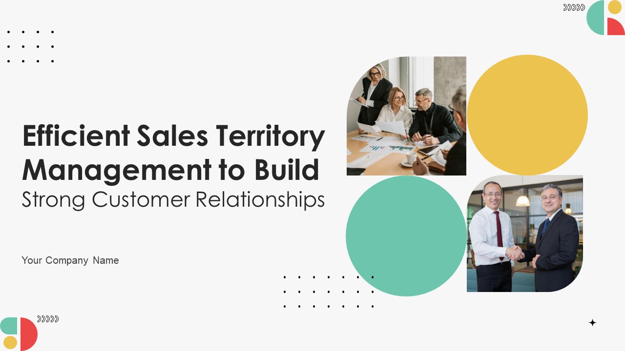 Efficient Sales Territory Management To Build Strong Customer Relationships SA CD V