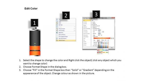 Electricity Batteries Charging 4 PowerPoint Slides And Ppt Diagramtemplates