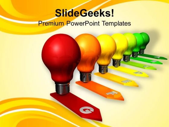 Energy Effiiciency Concept For Money Saving PowerPoint Templates Ppt Backgrounds For Slides 0513