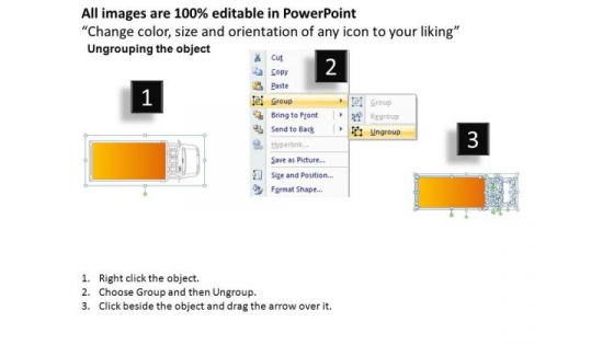 Engine Yellow Truck PowerPoint Slides And Ppt Diagram Templates