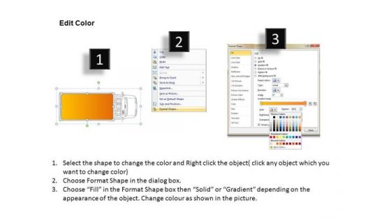 Engine Yellow Truck PowerPoint Slides And Ppt Diagram Templates