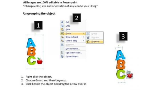 English Alphabets Education PowerPoint Templates And Editable Ppt Slides