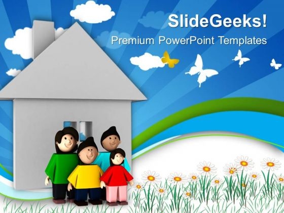 Enjoy Holidays With Your Family PowerPoint Templates Ppt Backgrounds For Slides 0613