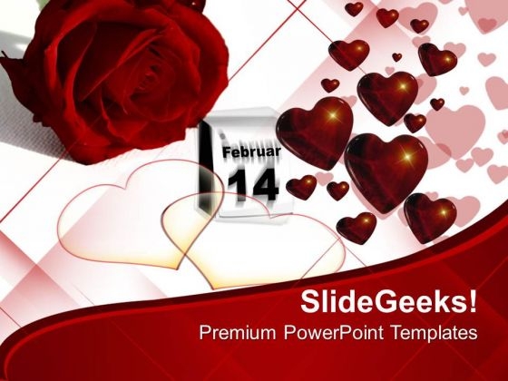 Enjoy Valentine Day With Loved Ones PowerPoint Templates Ppt Backgrounds For Slides 0613