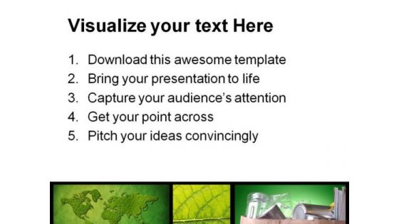 Environmental Collage Nature PowerPoint Backgrounds And Templates 1210