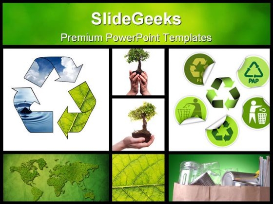 Environmental Collage Nature PowerPoint Backgrounds And Templates 1210