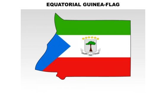 Equatorial Guinea Country PowerPoint Flags