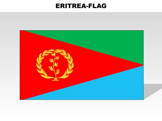 Eritrea Country PowerPoint Flags