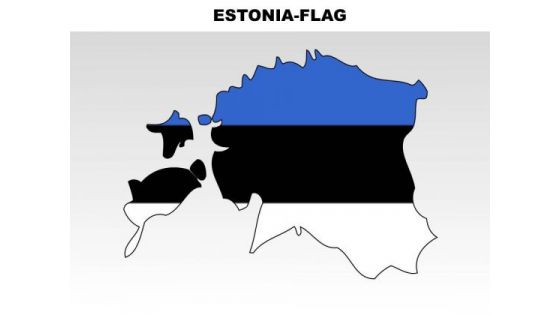 Estonia Country PowerPoint Flags