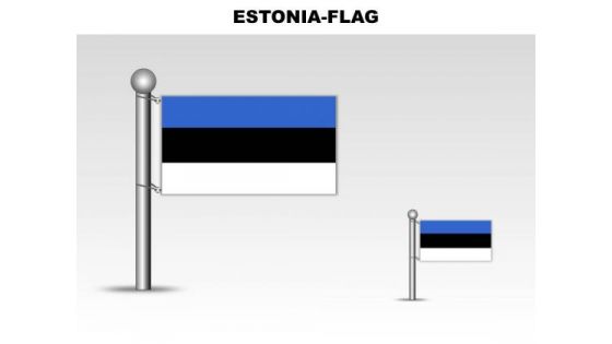Estonia Country PowerPoint Flags