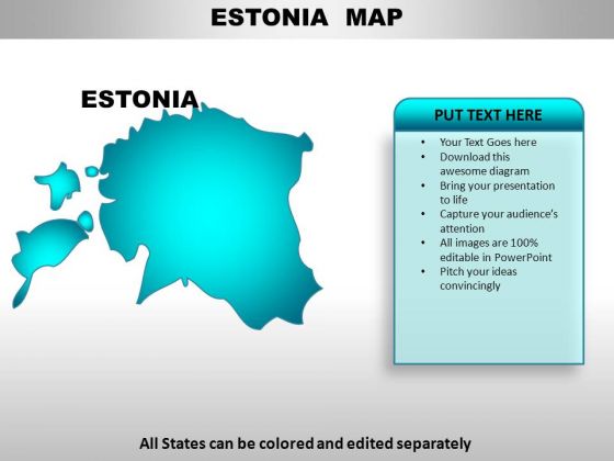 Estonia PowerPoint Maps