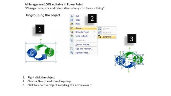 Euro Dollar Interdependence PowerPoint Slides