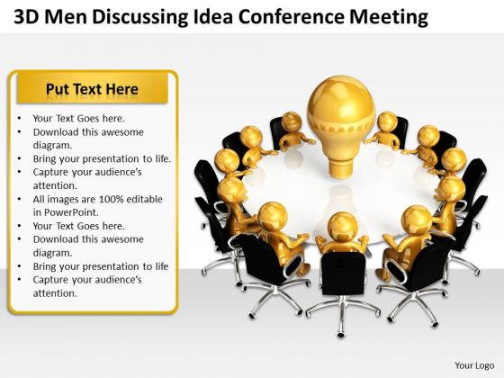 Examples Of Business Processes Conference Meeting PowerPoint Templates Ppt Backgrounds For Slides