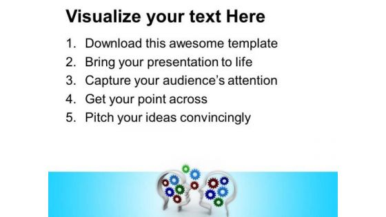 Exchanging Ideas Are Good PowerPoint Templates Ppt Backgrounds For Slides 0713