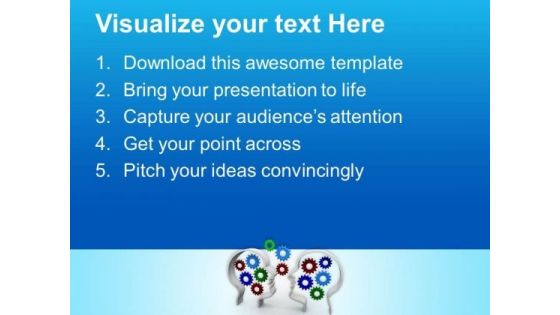 Exchanging Ideas Are Good PowerPoint Templates Ppt Backgrounds For Slides 0713
