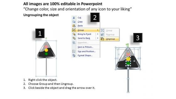Exclamation Traffic Signs PowerPoint Slides And Ppt Diagram Templates