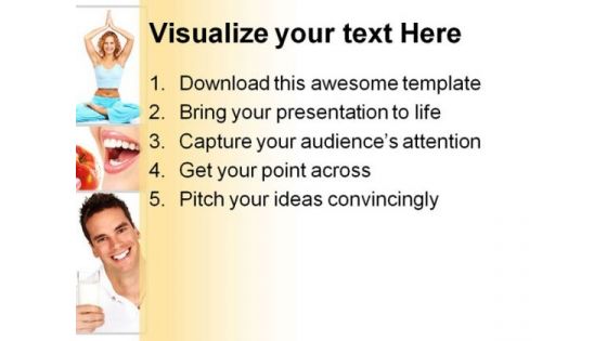 Exercise Health PowerPoint Templates And PowerPoint Backgrounds 0811