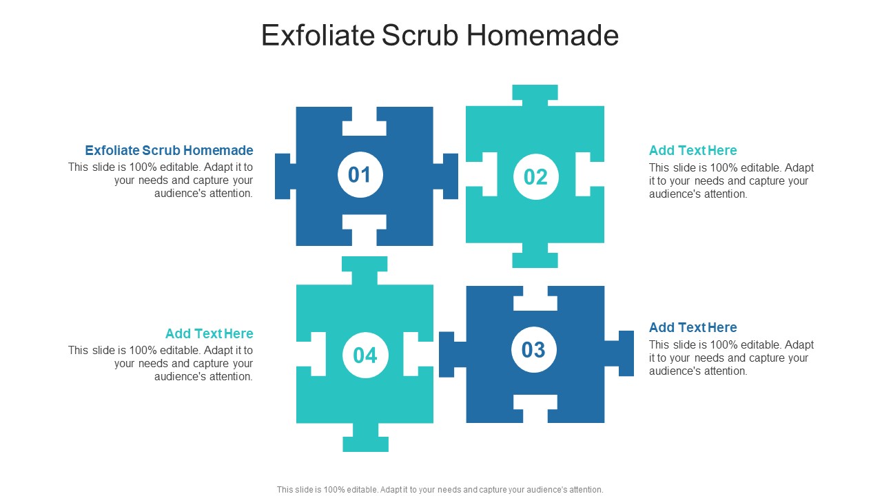 Exfoliate Scrub Homemade In Powerpoint And Google Slides Cpb